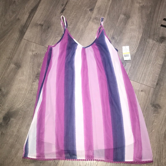 living doll Dresses & Skirts - Nwt Striped shift dress with liner